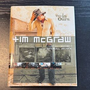 Signed Tim McGraw Decor Book